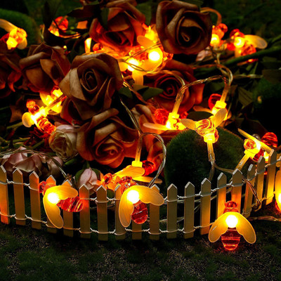 WunderVoX 16 LEDs 2.43 m Orange Steady String Rice Lights(Pack of 1)