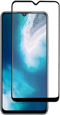 LAMOX Edge To Edge Tempered Glass for V20 SE, VIVO V20, Oppo A91, Oppo F15, OppO F17, Reno3, Oppo A73(Pack of 1)