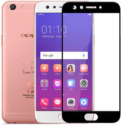 TempGlow Edge To Edge Tempered Glass for Oppo F3(Pack of 1)