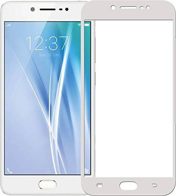 TempGlow Edge To Edge Tempered Glass for Vivo V5, VIVO V5S(Pack of 1)