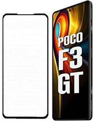 kentop Edge To Edge Tempered Glass for Mi Xiaomi Poco F3 GT(Pack of 1)