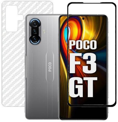 HOBBYTRONICS Front and Back Screen Guard for Poco F3 GT(Pack of 1)