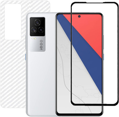 HOBBYTRONICS Front and Back Screen Guard for IQOO 7 LEGEND(Pack of 1)