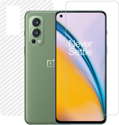 HOBBYTRONICS Front and Back Screen Guard for OnePlus Nord 2, Oneplus nord 2(Pack of 1)