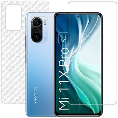 HOBBYTRONICS Front and Back Screen Guard for Xiaomi Mi 11X, Xiaomi Mi 11X Pro(Pack of 1)