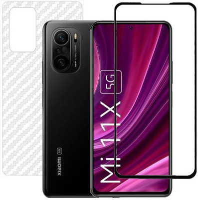 HOBBYTRONICS Front and Back Screen Guard for Xiaomi Mi 11X, Xiaomi Mi 11X Pro(Pack of 1)