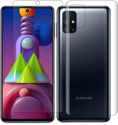 unique seller Front and Back Screen Guard for Samsung Galaxy M51(Pack of 3)