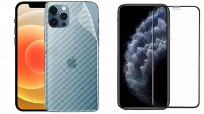Bodoma Front and Back Screen Guard for Apple iPhone 13 Pro Max(Pack of 2)