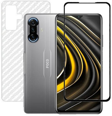 HOBBYTRONICS Front and Back Screen Guard for Poco F3 GT(Pack of 1)