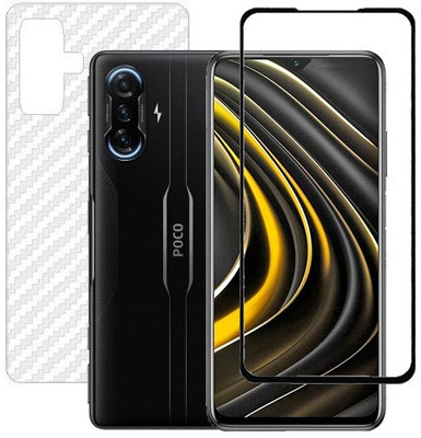HOBBYTRONICS Front and Back Screen Guard for Poco F3 GT(Pack of 1)