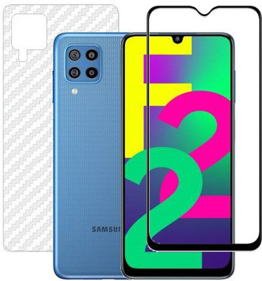 HOBBYTRONICS Front and Back Screen Guard for Samsung Galaxy F22, Samsung F22(Pack of 1)