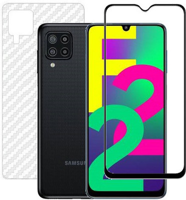 HOBBYTRONICS Front and Back Screen Guard for Samsung Galaxy F22, Samsung F22(Pack of 1)