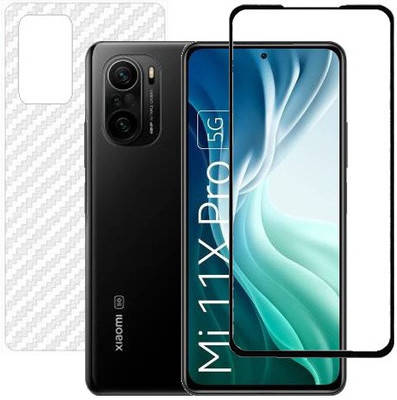 HOBBYTRONICS Front and Back Screen Guard for Xiaomi Mi 11X, Xiaomi Mi 11X Pro(Pack of 1)