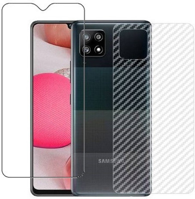 HOBBYTRONICS Front and Back Screen Guard for Samsung Galaxy A22 (4G)(Pack of 1)