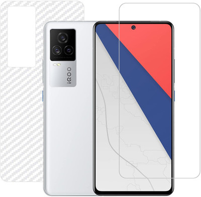 HOBBYTRONICS Front and Back Screen Guard for IQOO 7 LEGEND(Pack of 1)