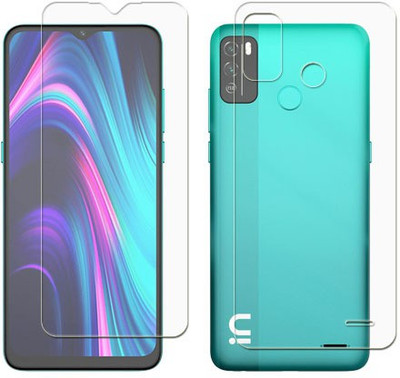 SOMTONE Front and Back Tempered Glass for Micromax IN 1B(Pack of 1)