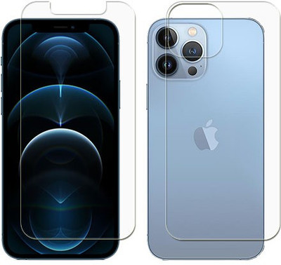 MUTAALI Front and Back Tempered Glass for Apple iPhone 13 PRO MAX(Pack of 1)