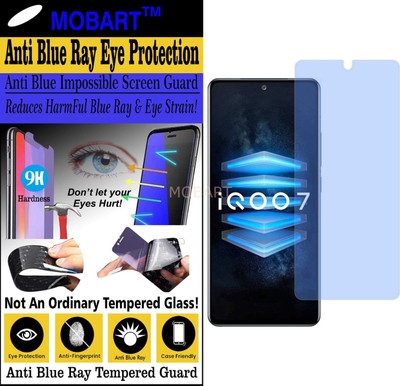 MOBART Impossible Screen Guard for VIVO IQOO 7 V2049A (Impossible UV AntiBlue Light)(Pack of 1)