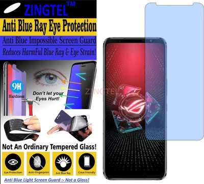 ZINGTEL Impossible Screen Guard for ASUS ROG PHONE 5 PRO (Impossible UV AntiBlue Light)(Pack of 1)