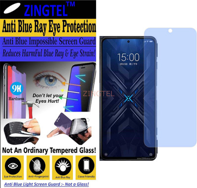 ZINGTEL Impossible Screen Guard for REDMI BLACK SHARK 4 (Impossible UV AntiBlue Light)(Pack of 1)