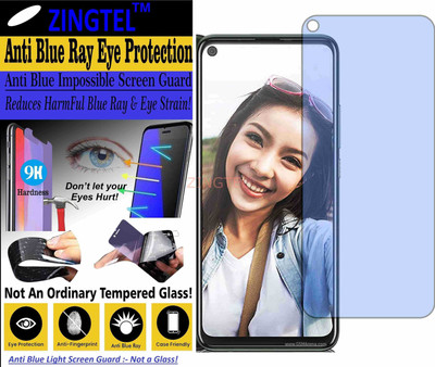 ZINGTEL Impossible Screen Guard for HTC U20 5G (Impossible UV AntiBlue Light)(Pack of 1)