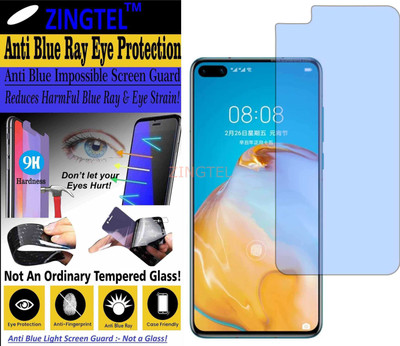 ZINGTEL Impossible Screen Guard for HONOR P40 4G (Impossible UV AntiBlue Light)(Pack of 1)