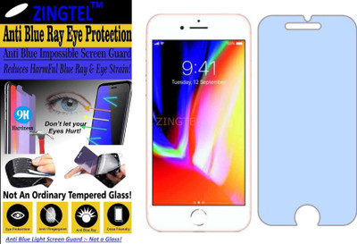 ZINGTEL Impossible Screen Guard for APPLE IPHONE 8 S (Impossible UV AntiBlue Light)(Pack of 1)