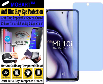MOBART Impossible Screen Guard for MI 10I 5G (Impossible UV AntiBlue Light)(Pack of 1)