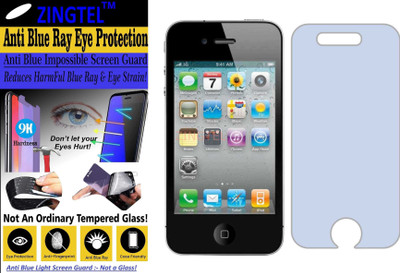 ZINGTEL Impossible Screen Guard for APPLE IPHONE 4S (Impossible UV AntiBlue Light)(Pack of 1)