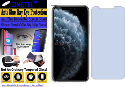 ZINGTEL Impossible Screen Guard for APPLE IPHONE 11 PRO (Impossible UV AntiBlue Light)(Pack of 1)