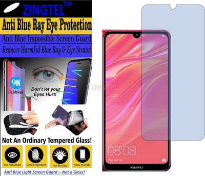 ZINGTEL Impossible Screen Guard for HUAWEI Y7 2019 (Impossible UV AntiBlue Light)(Pack of 1)
