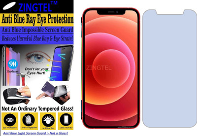 ZINGTEL Impossible Screen Guard for I PHONE 12 PRO (Impossible UV AntiBlue Light)(Pack of 1)