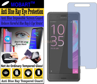MOBART Impossible Screen Guard for SONY XPERIA X (Impossible UV AntiBlue Light)(Pack of 1)