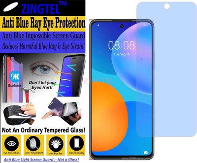 ZINGTEL Impossible Screen Guard for HUAWEI HONOR Y7A (Impossible UV AntiBlue Light)(Pack of 1)