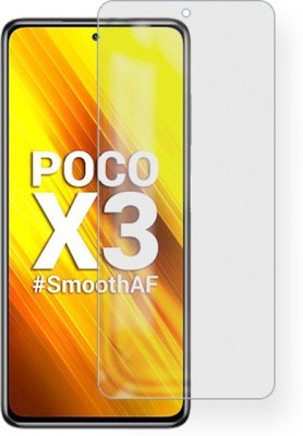 GLASSTRENT Impossible Screen Guard for Poco X3 (Front)(Pack of 1)