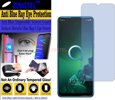 ZINGTEL Impossible Screen Guard for ALCATEL 3X 2019 (Impossible UV AntiBlue Light)(Pack of 1)