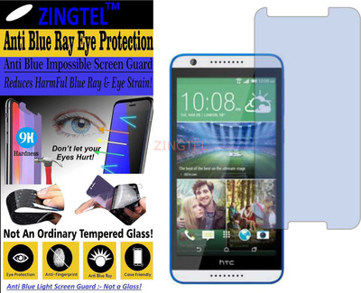 ZINGTEL Impossible Screen Guard for HTC DESIRE 820Q DUAL SIM (Impossible UV AntiBlue Light)(Pack of 1)