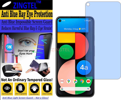 ZINGTEL Impossible Screen Guard for GOOGLE PIXEL 4A 5G (Impossible UV AntiBlue Light)(Pack of 1)