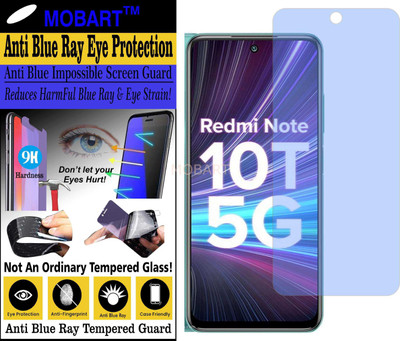 MOBART Impossible Screen Guard for XIAOMI NOTE 10T 5G (Impossible UV AntiBlue Light)(Pack of 1)
