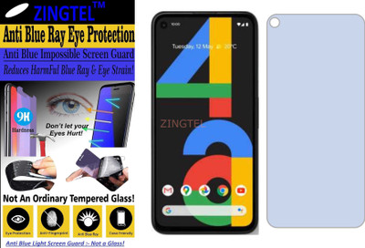ZINGTEL Impossible Screen Guard for GOOGLE PIXEL 4A (Impossible UV AntiBlue Light)(Pack of 1)