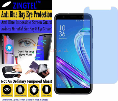 ZINGTEL Impossible Screen Guard for ASUS ZENFONE MAX M1(ZB556KL) (Impossible UV AntiBlue Light)(Pack of 1)