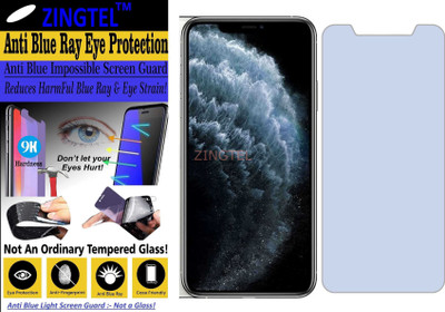 ZINGTEL Impossible Screen Guard for APPLE IPHONE 11 MAX (Impossible UV AntiBlue Light)(Pack of 1)