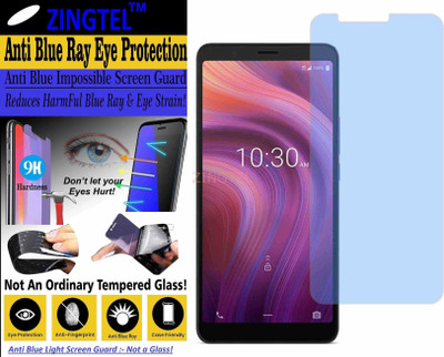 ZINGTEL Impossible Screen Guard for ALCATEL 3V (2019) (Impossible UV AntiBlue Light)(Pack of 1)