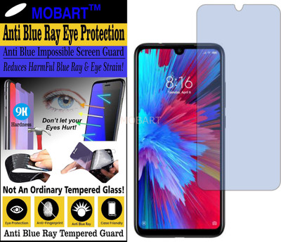 MOBART Impossible Screen Guard for XIAOMI REDMI NOTE 7 PRO (Impossible UV AntiBlue Light)(Pack of 1)