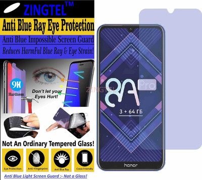 ZINGTEL Impossible Screen Guard for HONOR 8A PRIME (Impossible UV AntiBlue Light)(Pack of 1)