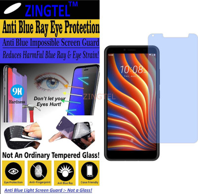 ZINGTEL Impossible Screen Guard for HTC WILDFIRE E LITE (Impossible UV AntiBlue Light)(Pack of 1)
