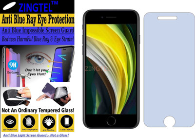 ZINGTEL Impossible Screen Guard for APPLE IPHONE SE 2 (Impossible UV AntiBlue Light)(Pack of 1)