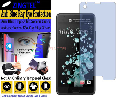 ZINGTEL Impossible Screen Guard for HTC U ULTRA (Impossible UV AntiBlue Light)(Pack of 1)
