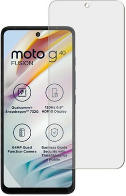 GLASSTRENT Impossible Screen Guard for MOTOROLA MOTO G40 Fusion (Front)(Pack of 1)