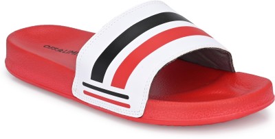 OFF LIMITS Men Slides(Red , 7)